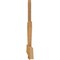 Ekena Millwork Kennewick Rough Sawn Timber Gable Bracket, Western Red Cedar, 108"W x 36"H x 2"D x 6"F, 8/12 Pitch GBW108X36X0206KEN00RWR - alternate 2